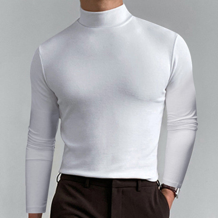 Herren Hochwertiger Rollkragenpullover Echoarchiv