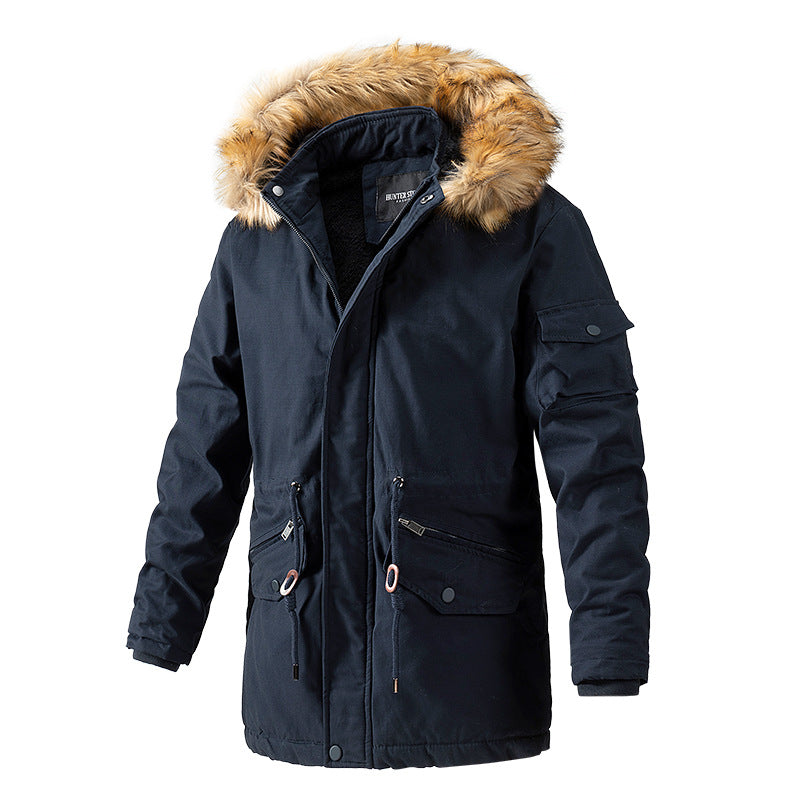 Herren Wetterfeste Parka Jacke Echo Archiv