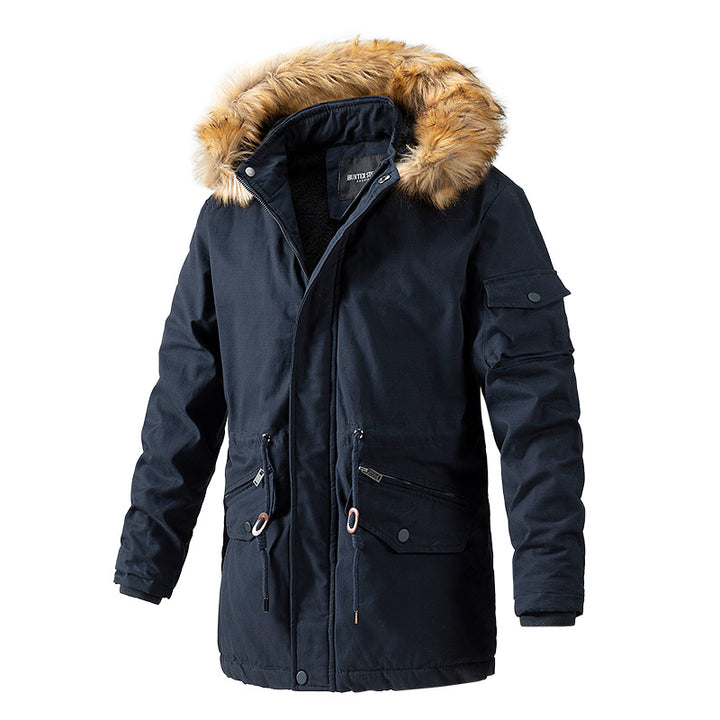 Herren Wetterfeste Parka Jacke Echo Archiv