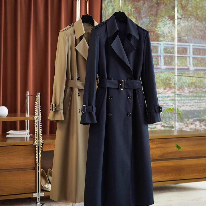 Damen Eleganter und moderner Trenchcoat Echoarchiv