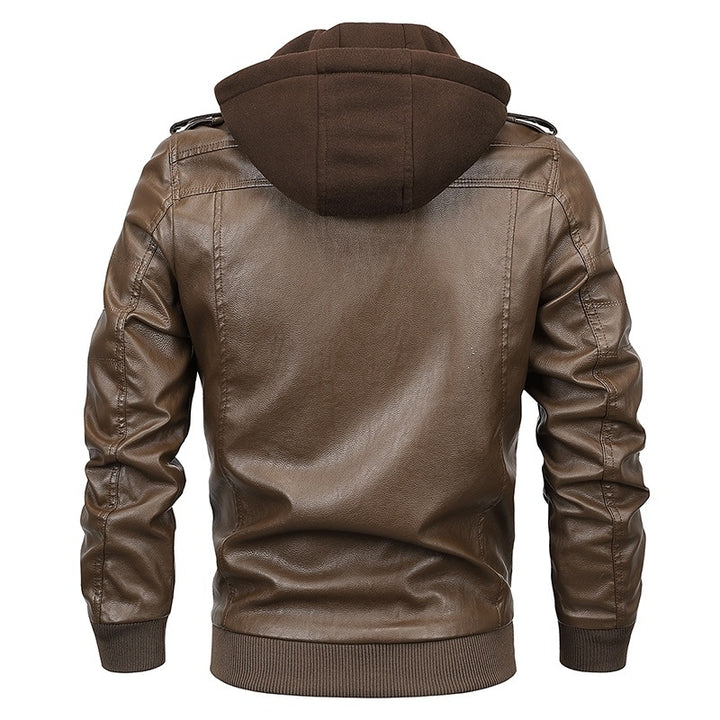 Herren Modische Kapuzenjacke mit Taschen Echo Archiv