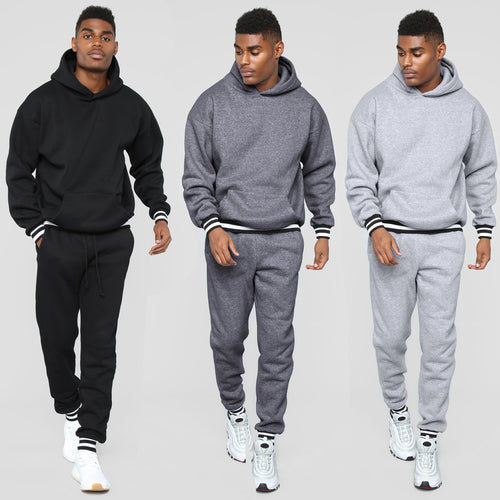 Herren sportliches Sweatshirt mit bequemen Jogginghosen im urbanen Style Echoarchiv