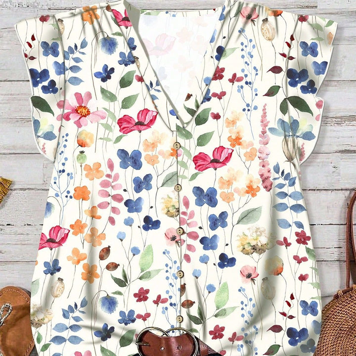 Damen Bluse mit floralem Muster Echo Archiv
