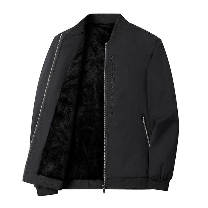 Herren Modernes Bomberjacke mit weichem Innenfutter Echo Archiv