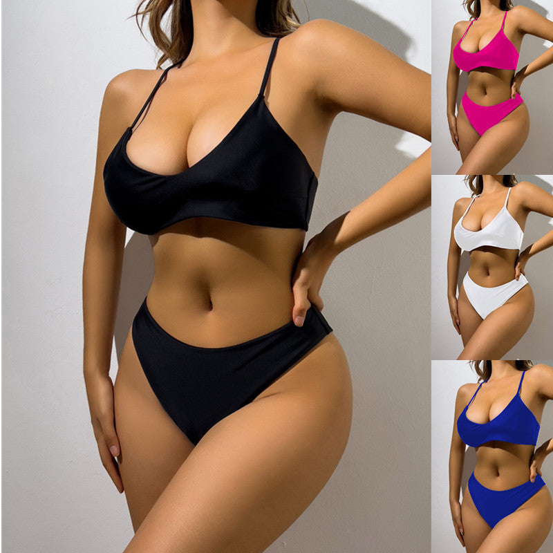 Damen Bikini-Set mit verstellbaren Trägern und modischem Schnitt Echo Archiv