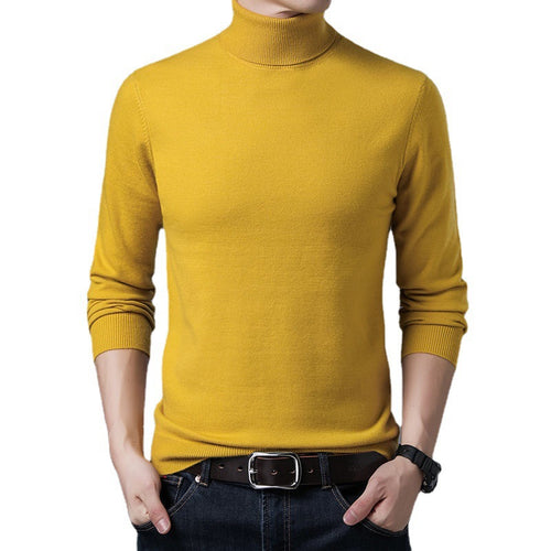 Herren Rollkragenpullover aus hochwertiger Wolle Echoarchiv