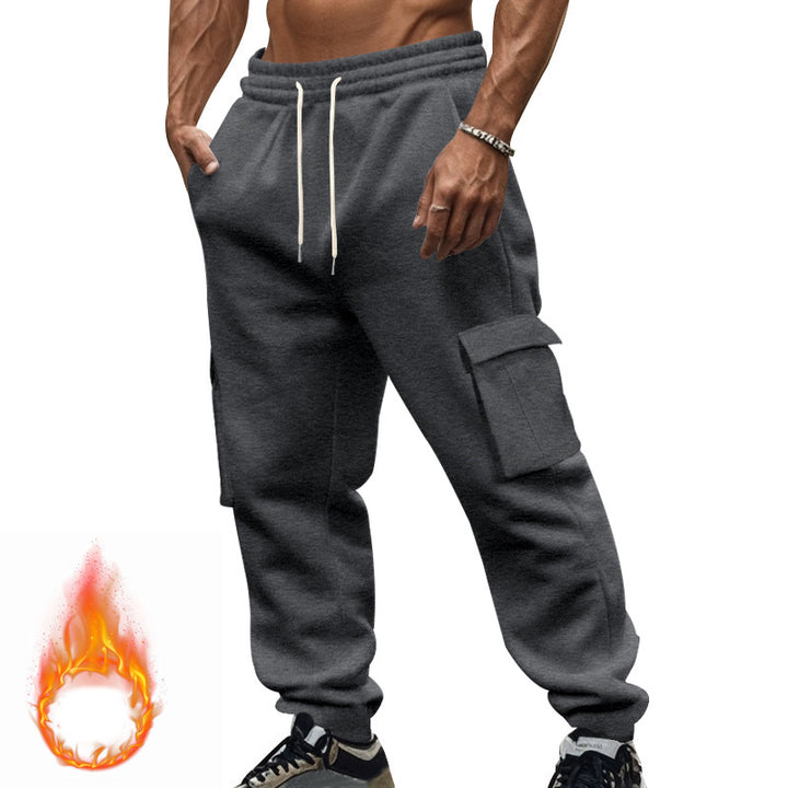Herren Cargo-Jogginghose mit elastischem Bund und multifunktionalen Taschen Echoarchiv