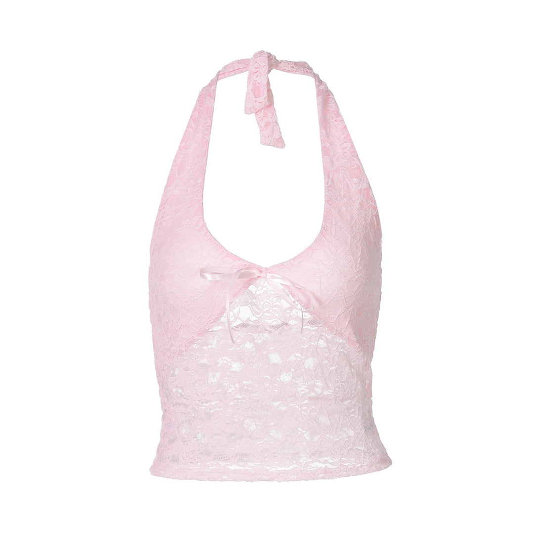 Damen Haltertop aus feiner Spitze Echo Archiv