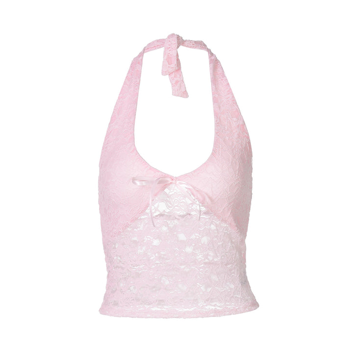 Damen Haltertop aus feiner Spitze Echo Archiv