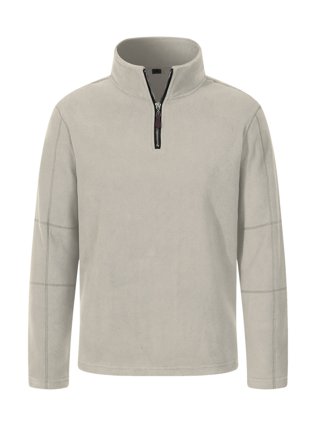 Herren Fleecejacke mit hohem Kragen und praktischem Reißverschluss Echoarchiv