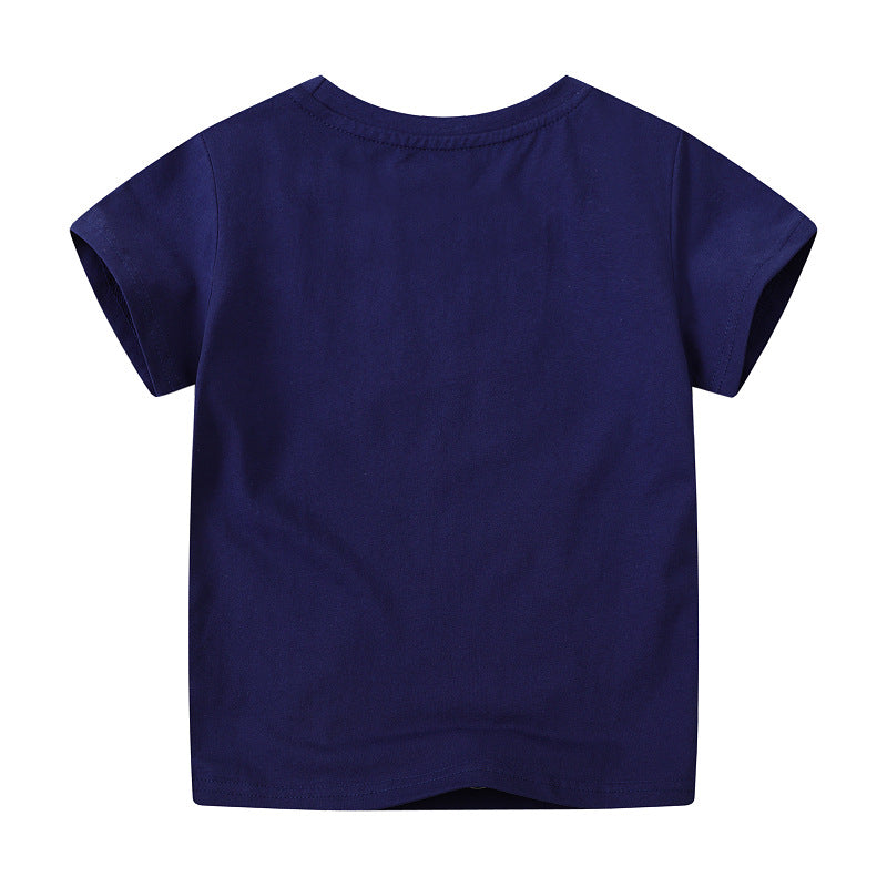 Jungen T-Shirt mit kreativem Weltraummotiv Echo Archiv