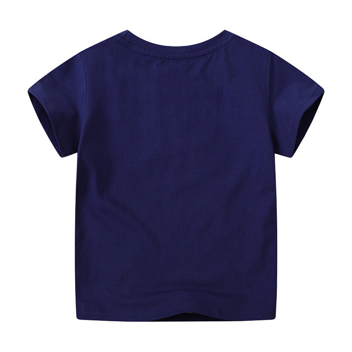 Jungen T-Shirt mit kreativem Weltraummotiv Echo Archiv
