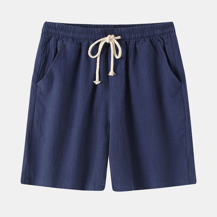 Herren Bermuda-Shorts mit elastischem Bund und seitlichen Taschen Echoarchiv