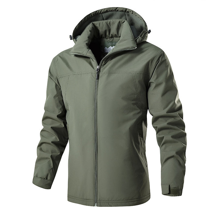 Herren leichte Outdoorjacke mit Kapuze Echo Archiv