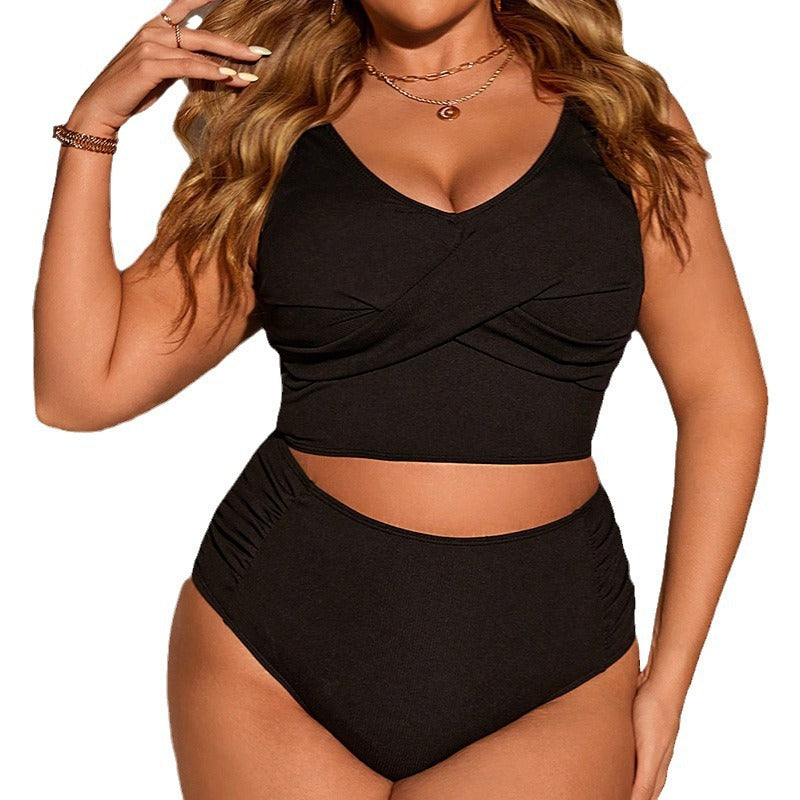 Damen Bikini-Set mit modischem Rippendesign und elegantem Schnitt Echo Archiv