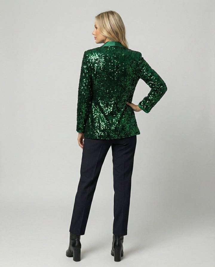 Damen Glitzernder Blazer Echoarchiv