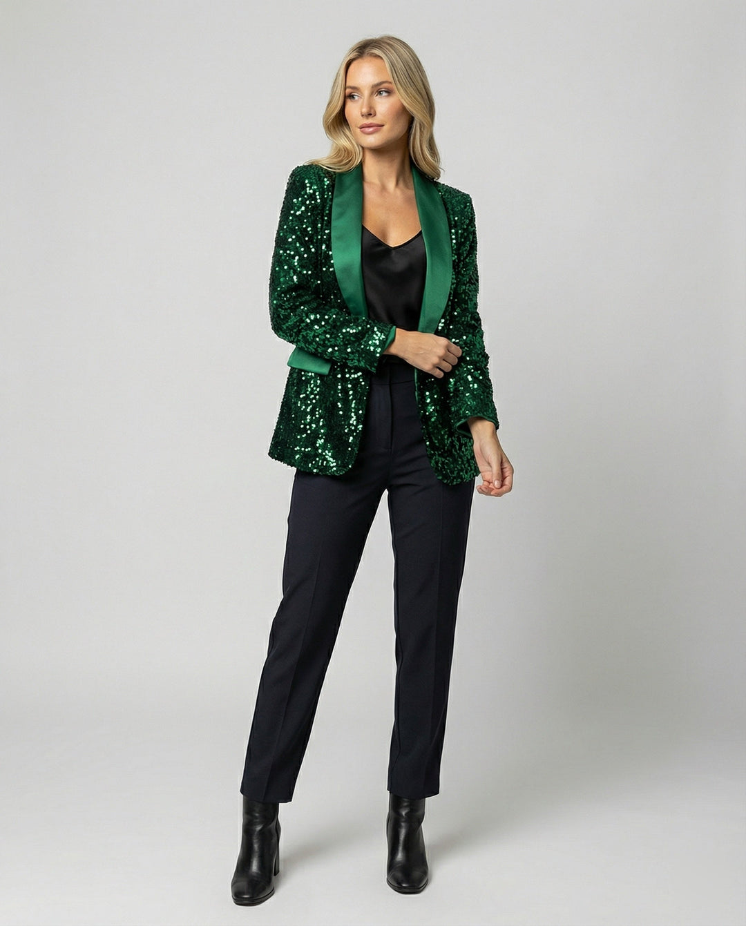 Damen Glitzernder Blazer Echoarchiv