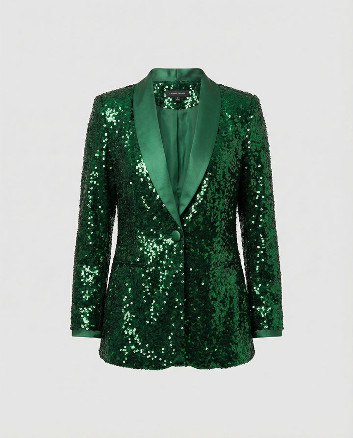 Damen Glitzernder Blazer Echoarchiv