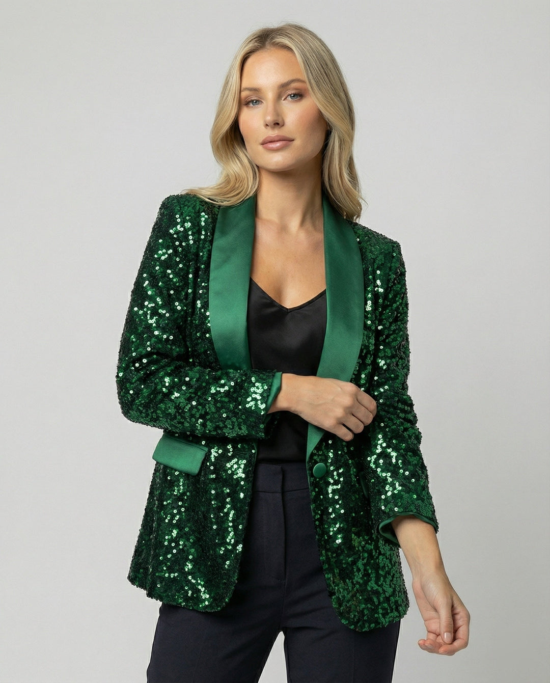 Damen Glitzernder Blazer Echoarchiv