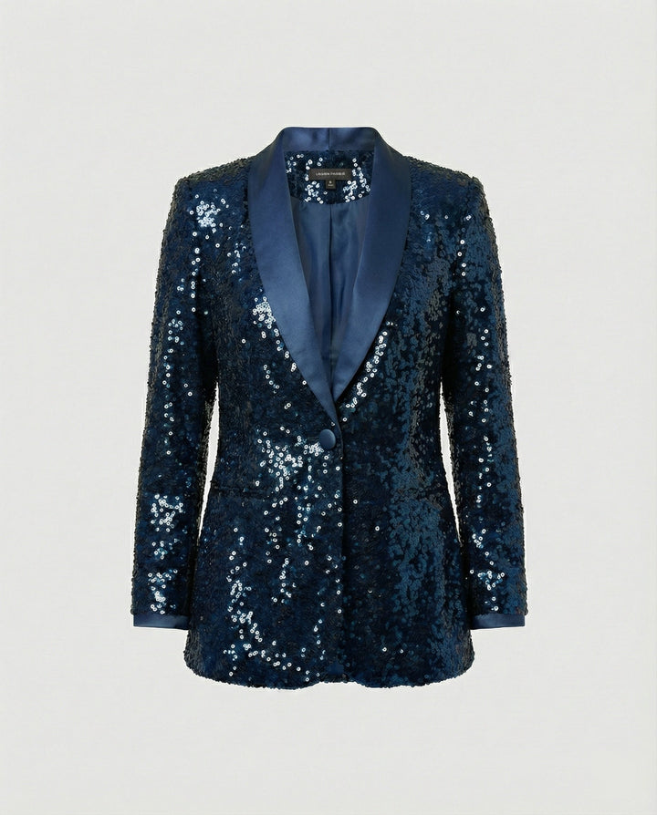 Damen Glitzernder Blazer Echoarchiv