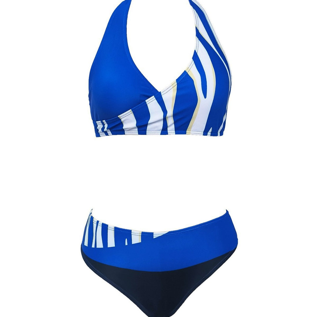 Damen Halter-Bikini mit verspieltem Muster Echo Archiv