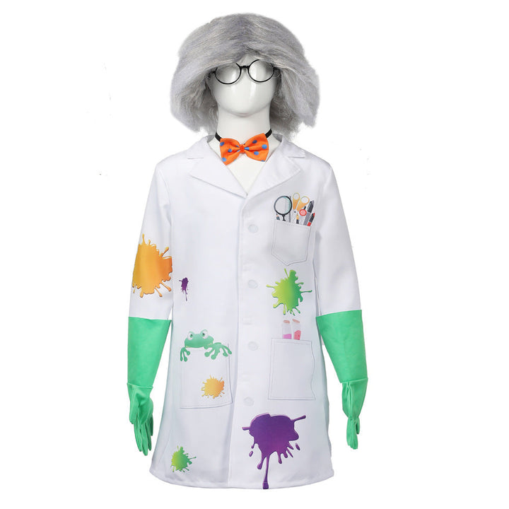 Unisex Laborkittel Kostüm mit lustigen Accessoires Echo Archiv