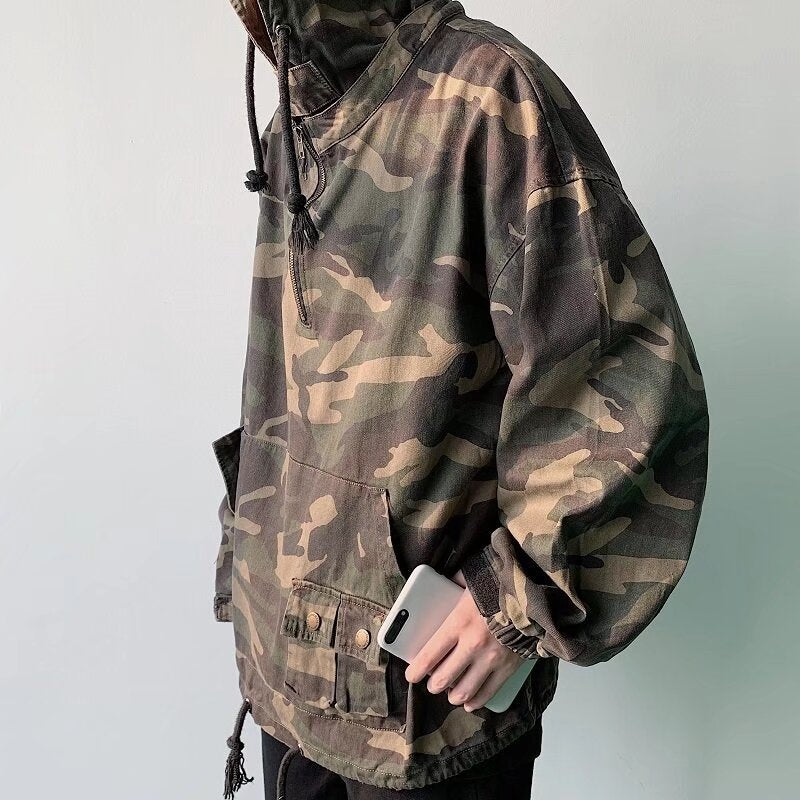 Herren Camouflage Utility-Jacke Echo Archiv