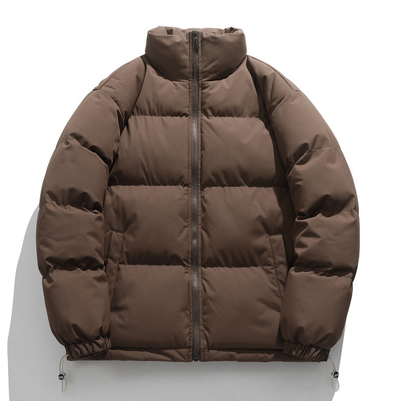Herren isolierte Pufferjacke mit hohem Kragen Echoarchiv