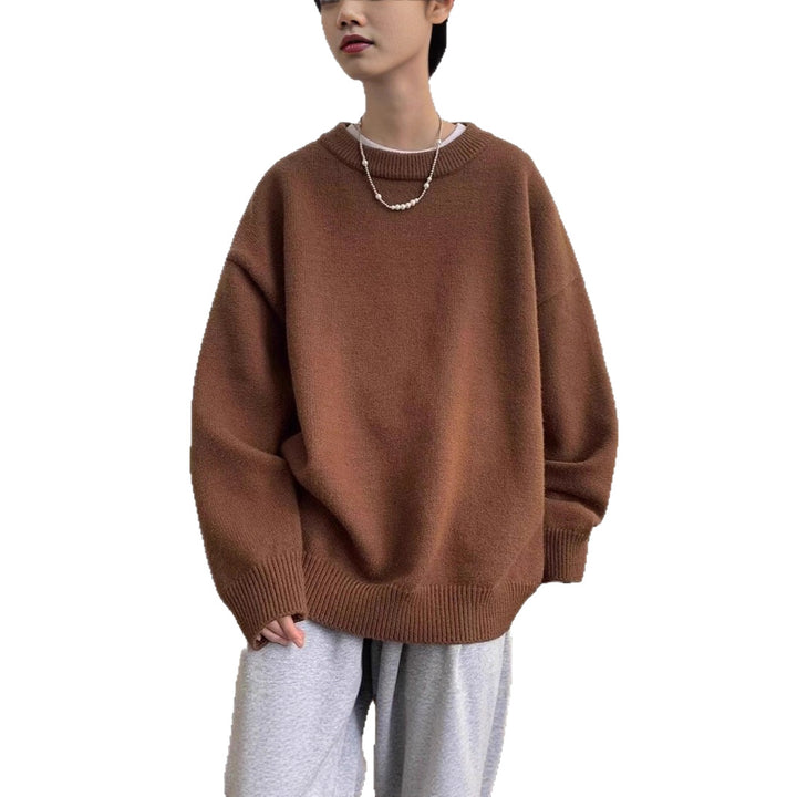 Damen Bequemer Oversize-Pullover Echoarchiv