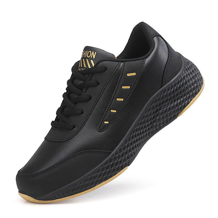 Damen nan elegante Plateau-Sneaker aus Kunstleder mit wabenstrukturierter Dämpfungssohle und ergonomischem Komfortfußbett Echo Archiv