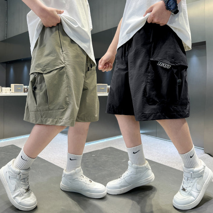 Herren Trendige Cargo-Shorts mit vielfältigen Taschen Echo Archiv
