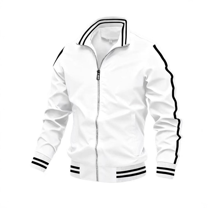 Herren Modische Bomberjacke Echo Archiv