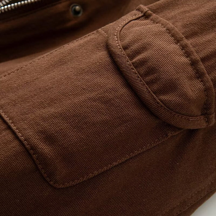 Damen Wattierte Parka-Jacke mit Teddyfutter und Kunstpelzkapuze Echoarchiv