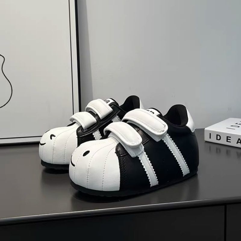 Damen Bequeme Kindersneaker mit niedlichem Tiermotiv und praktischem Klettverschluss Echo Archiv