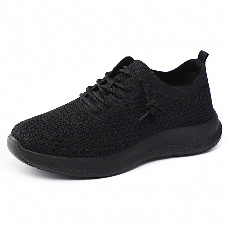 Damen nan atmungsaktiver Strick-Freizeitsneaker mit elastischem Sockeneinstieg, zehenverstärkter Kappe und reaktiver Memory-EVA-Komfortsohle Echo Archiv