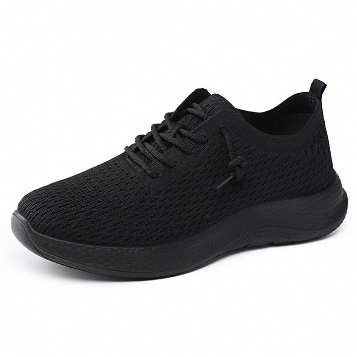Damen nan atmungsaktiver Strick-Freizeitsneaker mit elastischem Sockeneinstieg, zehenverstärkter Kappe und reaktiver Memory-EVA-Komfortsohle Echo Archiv