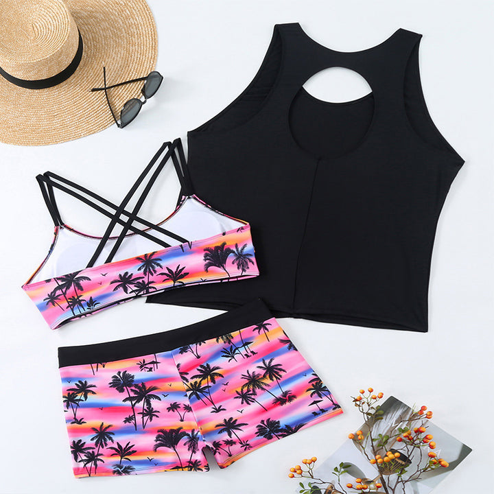 Damen Sportliches Bikini-Set Echo Archiv
