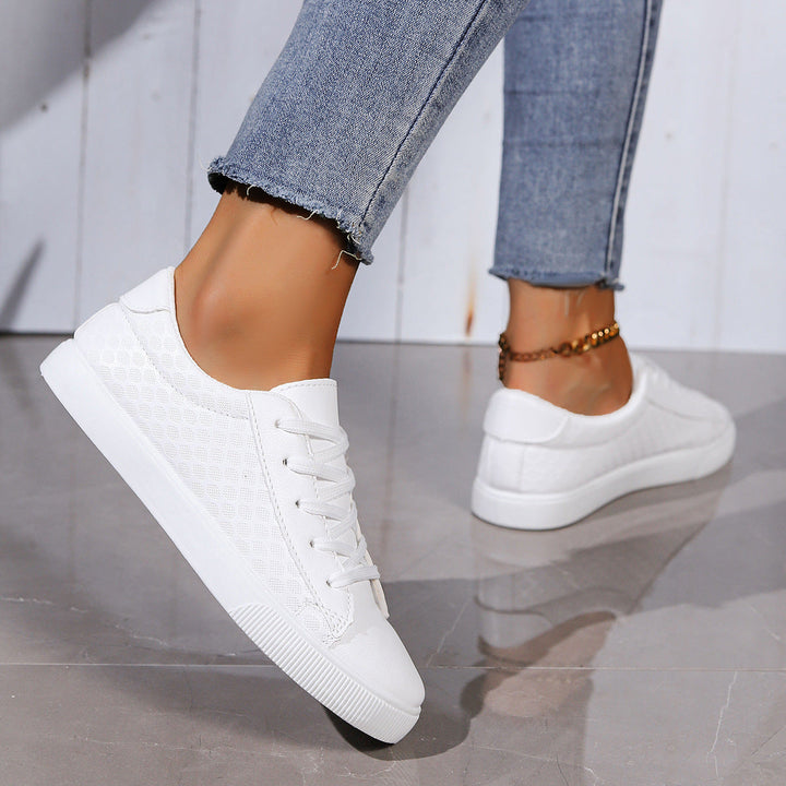 Damen atmungsaktive Sneaker mit strukturierter Oberflächenverarbeitung Echo Archiv