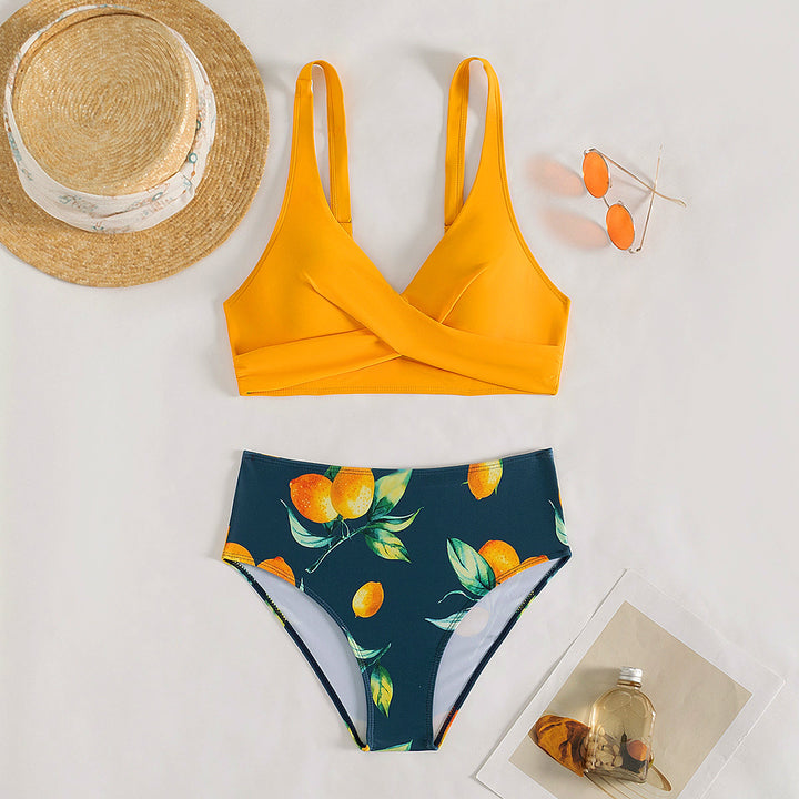 Damen Hochschnitt Bikini-Set Echo Archiv
