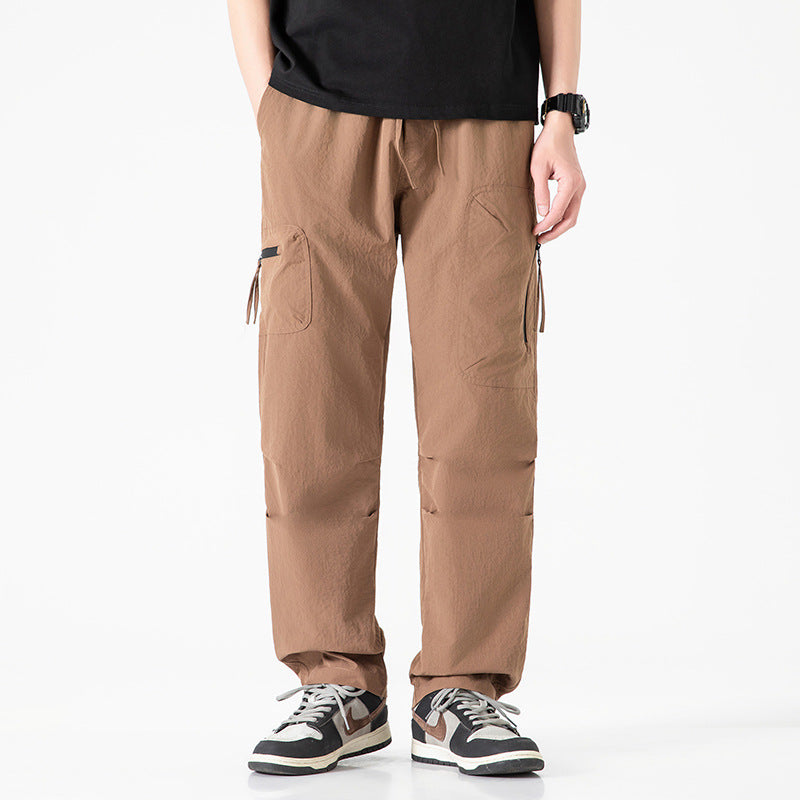 Herren Technische Utility‑Cargohose mit elastischem Bund und Knieabnähern Echo Archiv