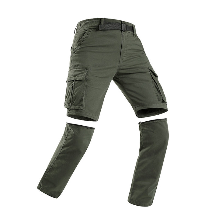 Herren Modulare Cargohose mit Reißverschluss-Beinabtrennung und Multifachtaschen Echo Archiv