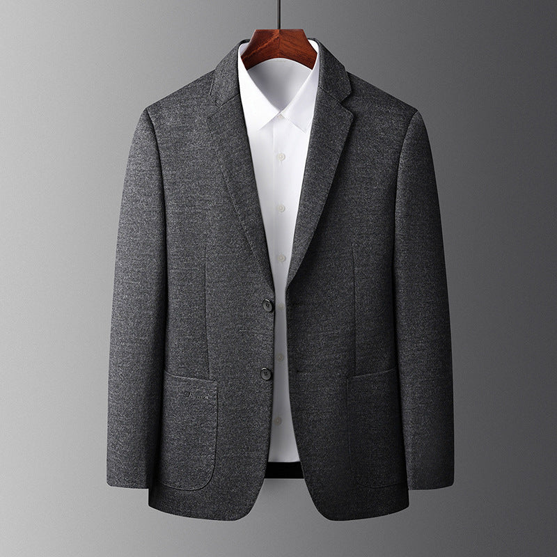 Herren eleganter Blazer mit modernem Schnitt und praktischen Taschen Echoarchiv