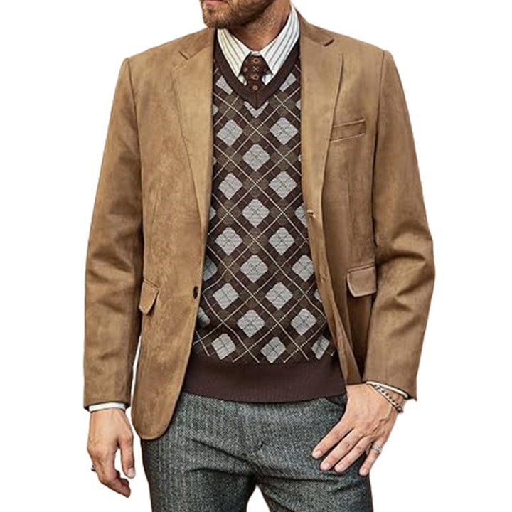 Herren eleganter Blazer im modernen Stil Echoarchiv