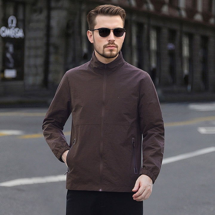 Herren Leichte Windjacke Echo Archiv