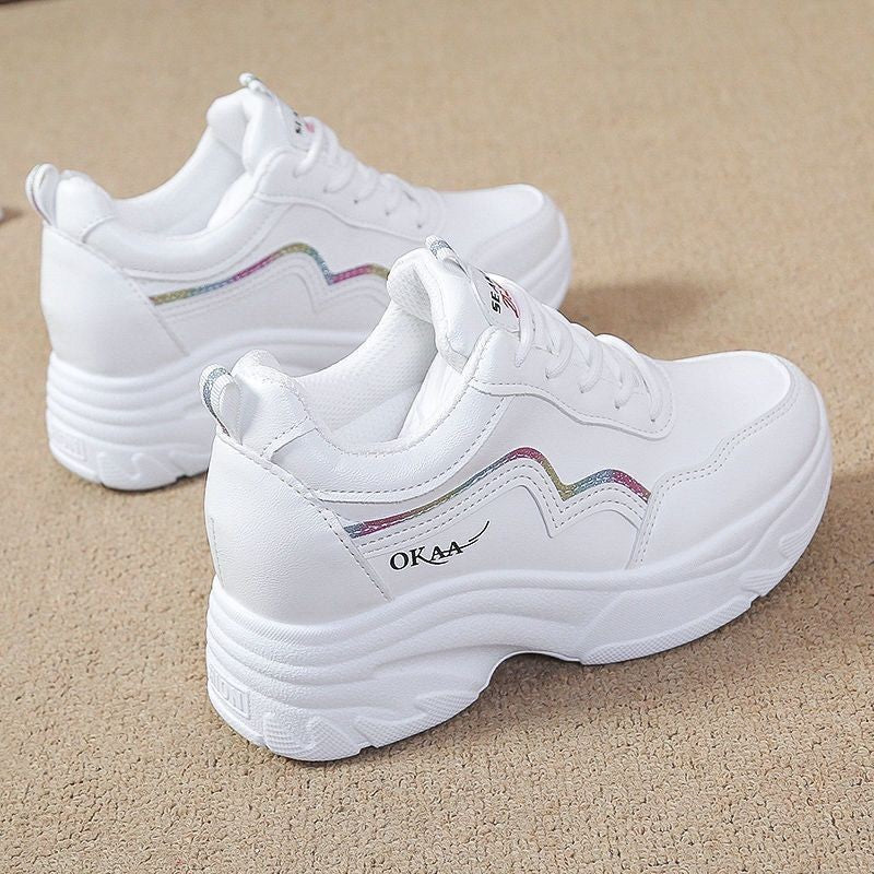 Damen Sportliche Sneakers mit modischem Plateau und atmungsaktivem Obermaterial Echo Archiv