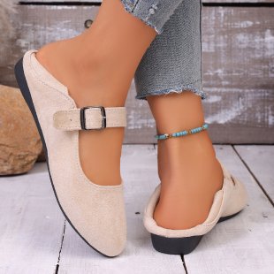 Damen nan elegante Mary-Jane-Ballerina mit verstellbarem Komfortriemen, gepolstertem Fußbett und dezenter Animal‑Prägung Echo Archiv