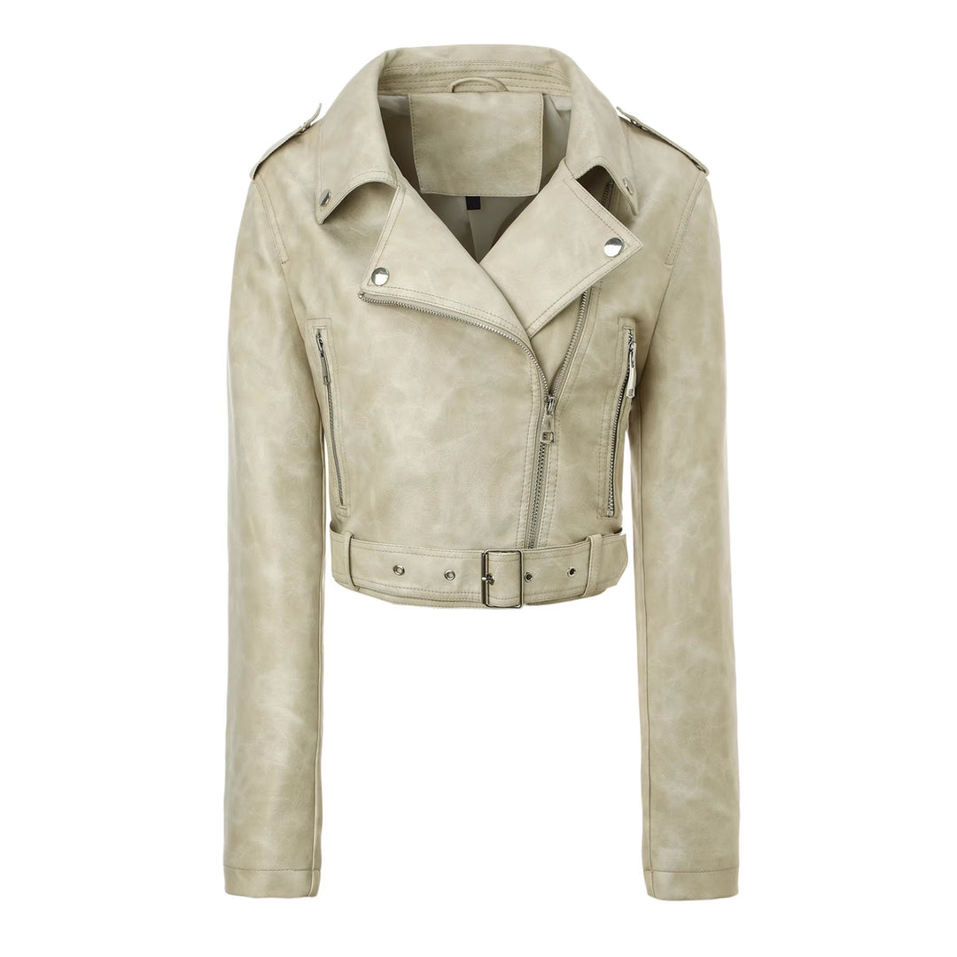 Damen Trendige Bikerjacke Echo Archiv