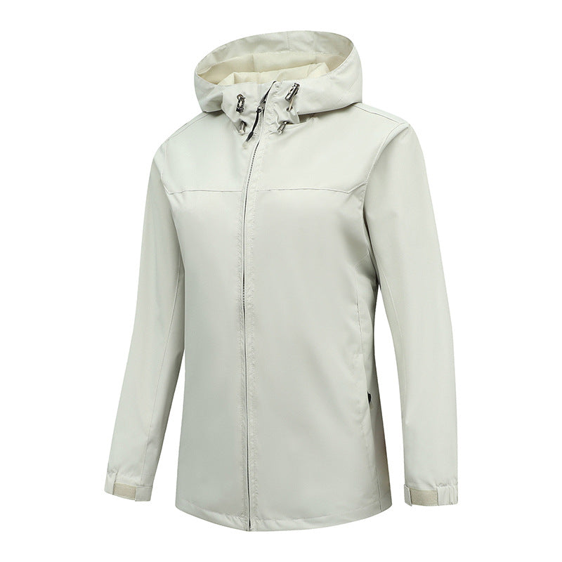 Herren ultraleichte packbare Regenjacke mit verstellbarer Kapuze und elastischen Manschetten Echo Archiv