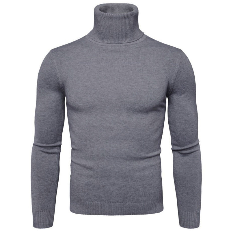 Herren Hochwertiger Rollkragenpullover Echoarchiv