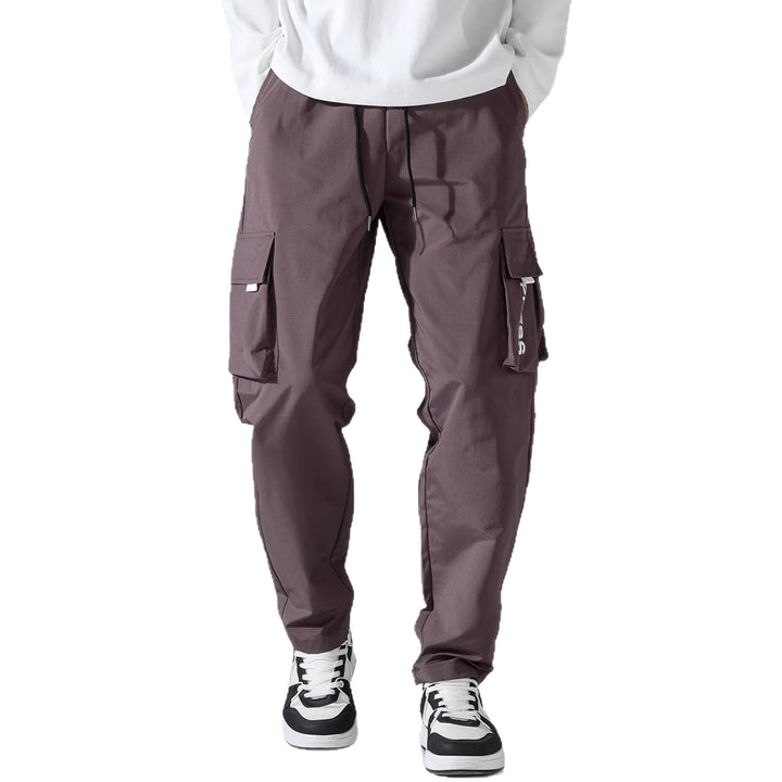 Herren Tapered Cargo-Jogginghose mit elastischem Tunnelzug, multifunktionalen Klapptaschen & ergonomischen Nähten Echo Archiv
